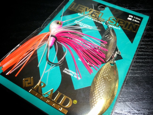RAID JAPAN新作スピナーベイト『LEVEL SPIN』買ってみたよ♪ | 明日晴れたら釣りだ！